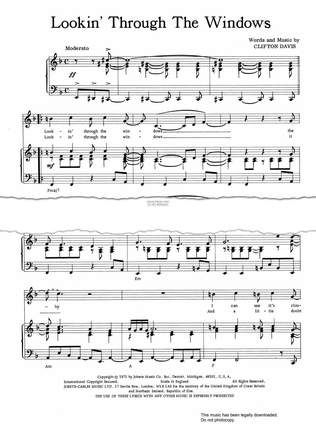 Product gallery: Page 1 of 1 Lookin' Through The Windows, The Jackson Five