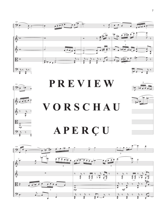 Produktgalerie: Seite 10 von 21 Heavens Awaken, The , , (Fagott Solo und Streichquartett)