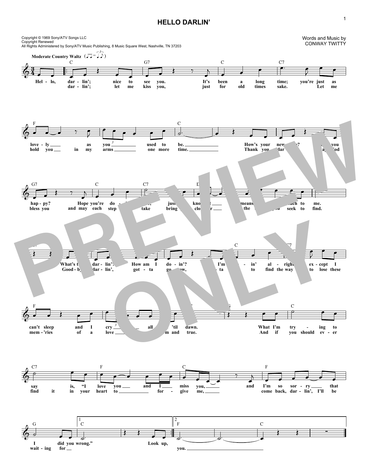 Produktbild zu: Hello Darlin'