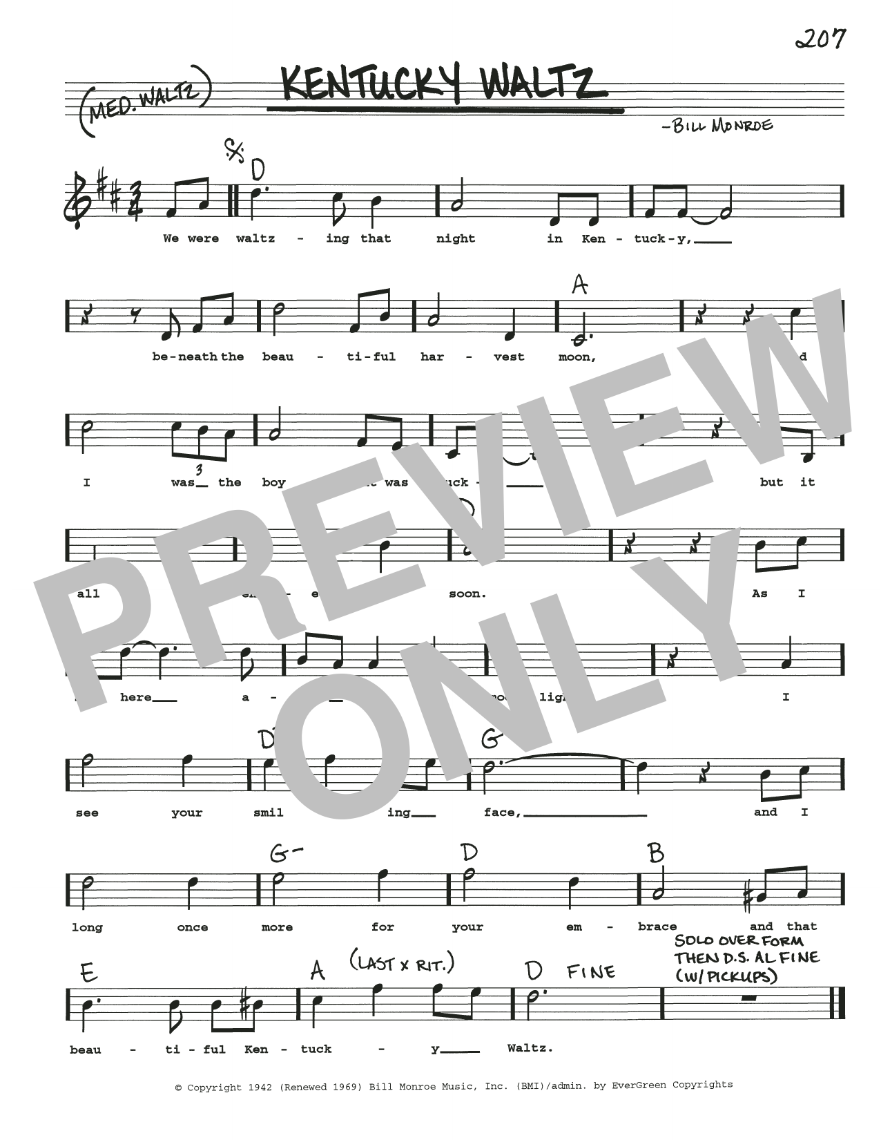 Product picture to: Kentucky Waltz
