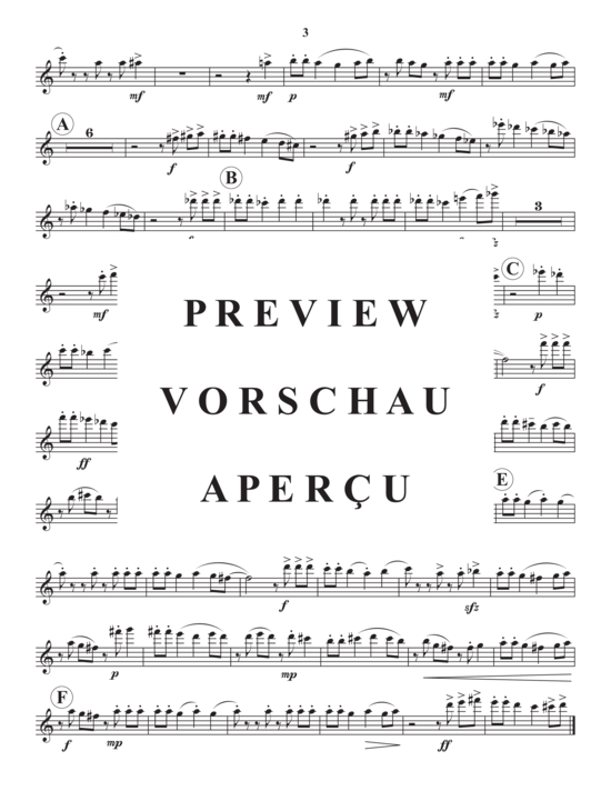 Product gallery: Page 16 of 21 Drei Inventionen , , (Woodwind Quartet)