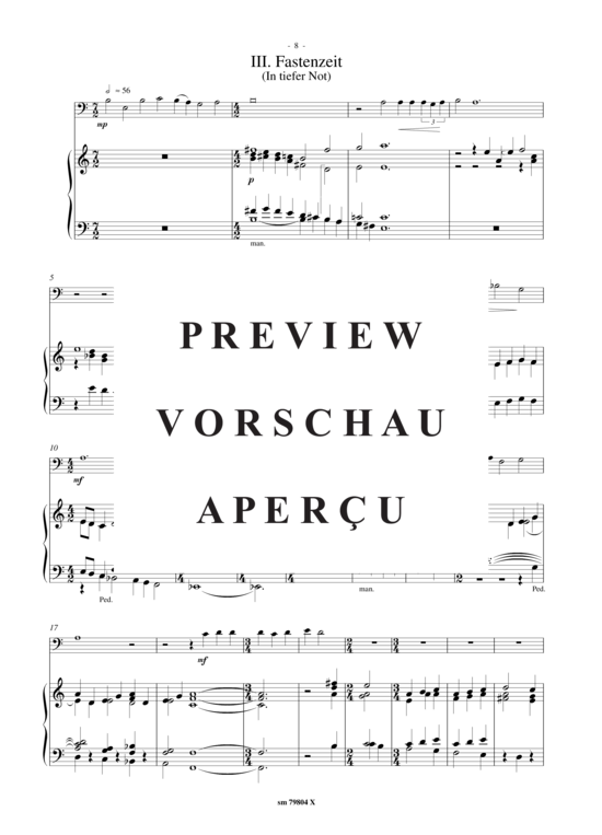 Product gallery: Page 10 of 21 Fünf Choralspiele , , (trombone + organ)