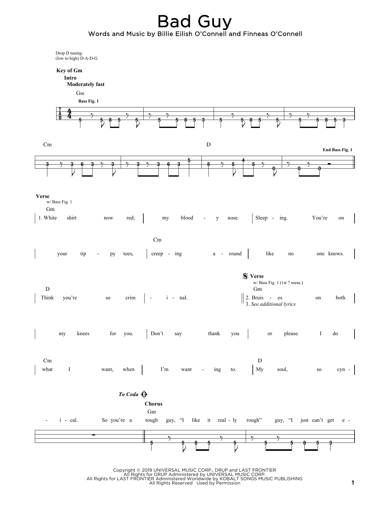 Product picture to:  Bad Guy - Billie Eilish