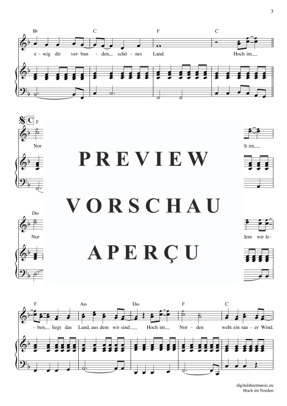 Product gallery: Page 4 of 7 Hoch Im Norden, Santiano, Voice with Piano Accompaniment