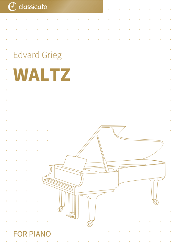 Product picture to: Waltz - No. 2 from Lyric Pieces, Book 1, op. 12Edvard Grieg