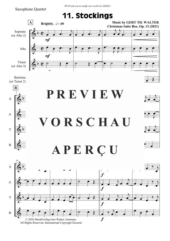 gallery: Stockings, , Saxophon Quartett