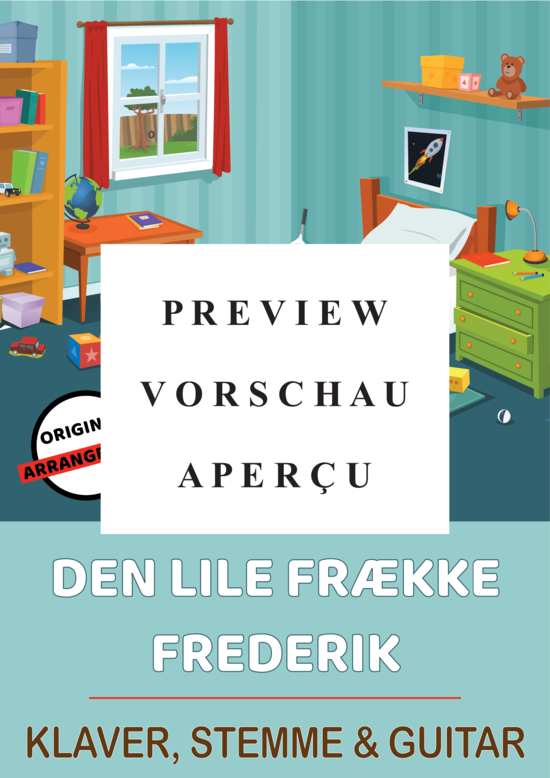 Produktgalerie: Seite 2 von 5 Den Lille Frække Frederik, , (Gesang + Klavier, Gitarre)