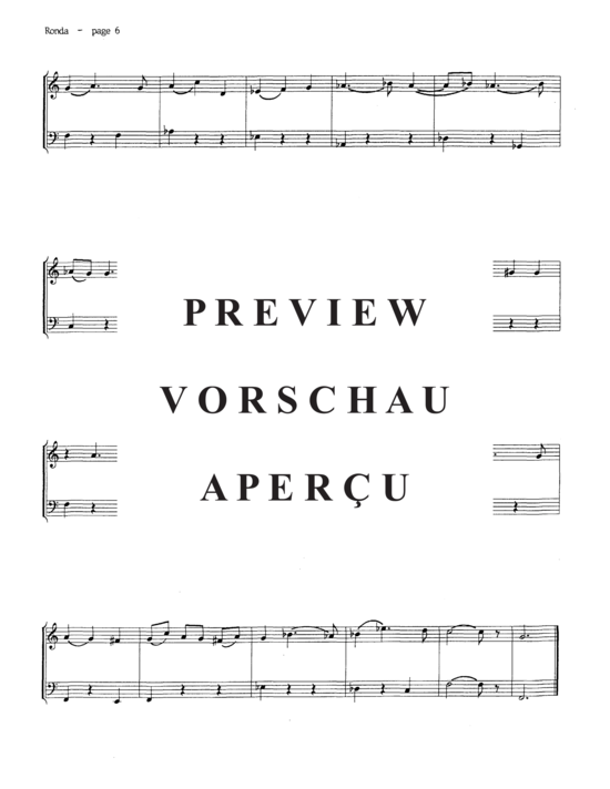 Produktgalerie: Seite 9 von 20 Ronda´s First Suite , , (Duett für Horn + Tuba)