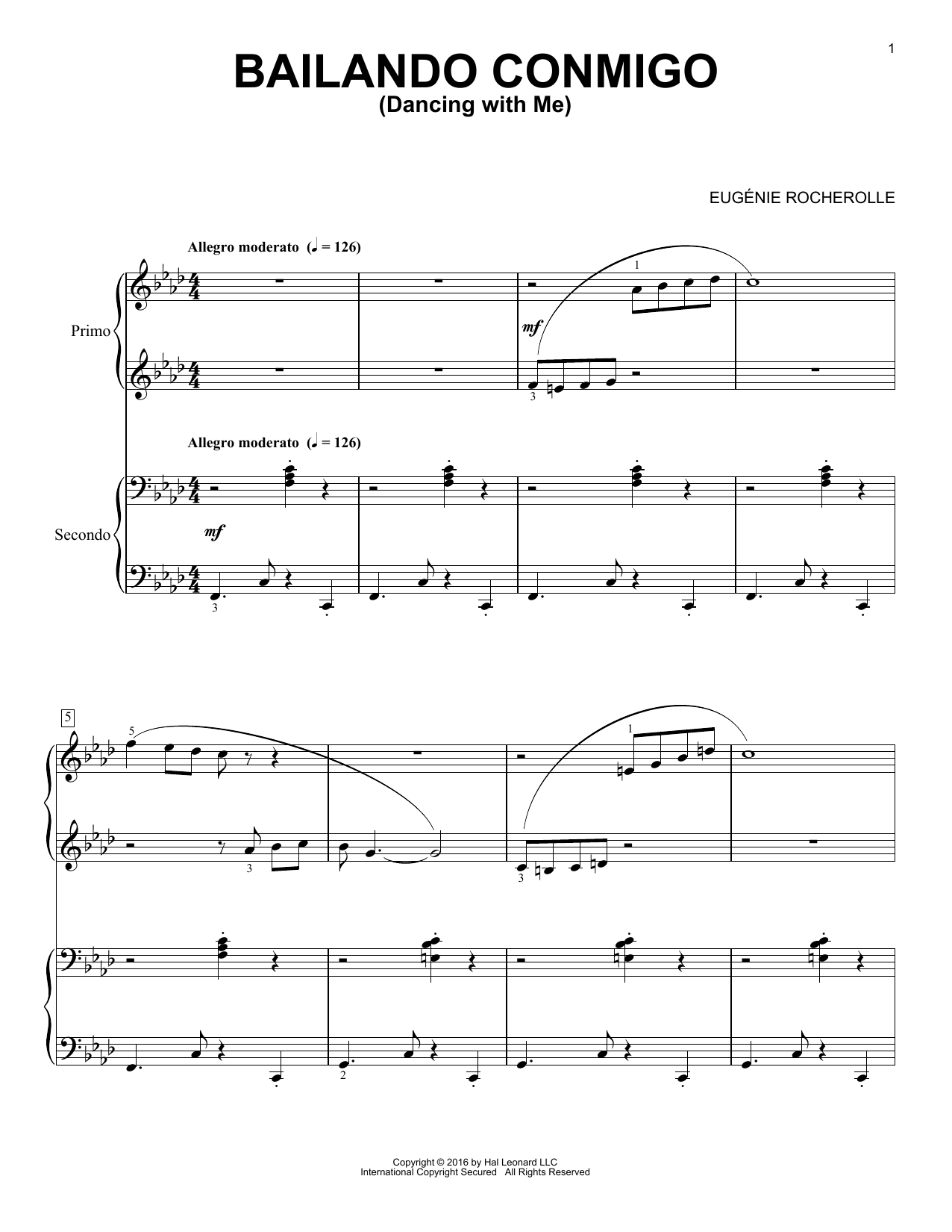 Product gallery: Page 1 of 1 Bailando Conmigo, Eugénie Rocherolle