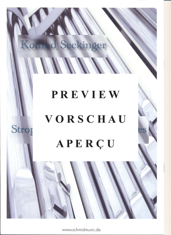 Product gallery: Page 2 of 15 Strophen eines Wiegenliedes , , (Orgel Solo)
