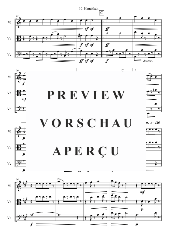 gallery: Hanukkah, , Streicher Trio