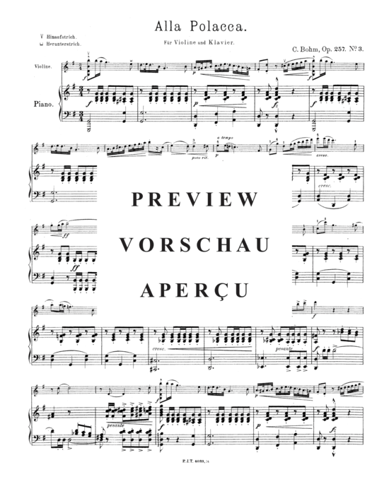 Product gallery: Page 2 of 3 Alla Polacca , , (violin + piano)