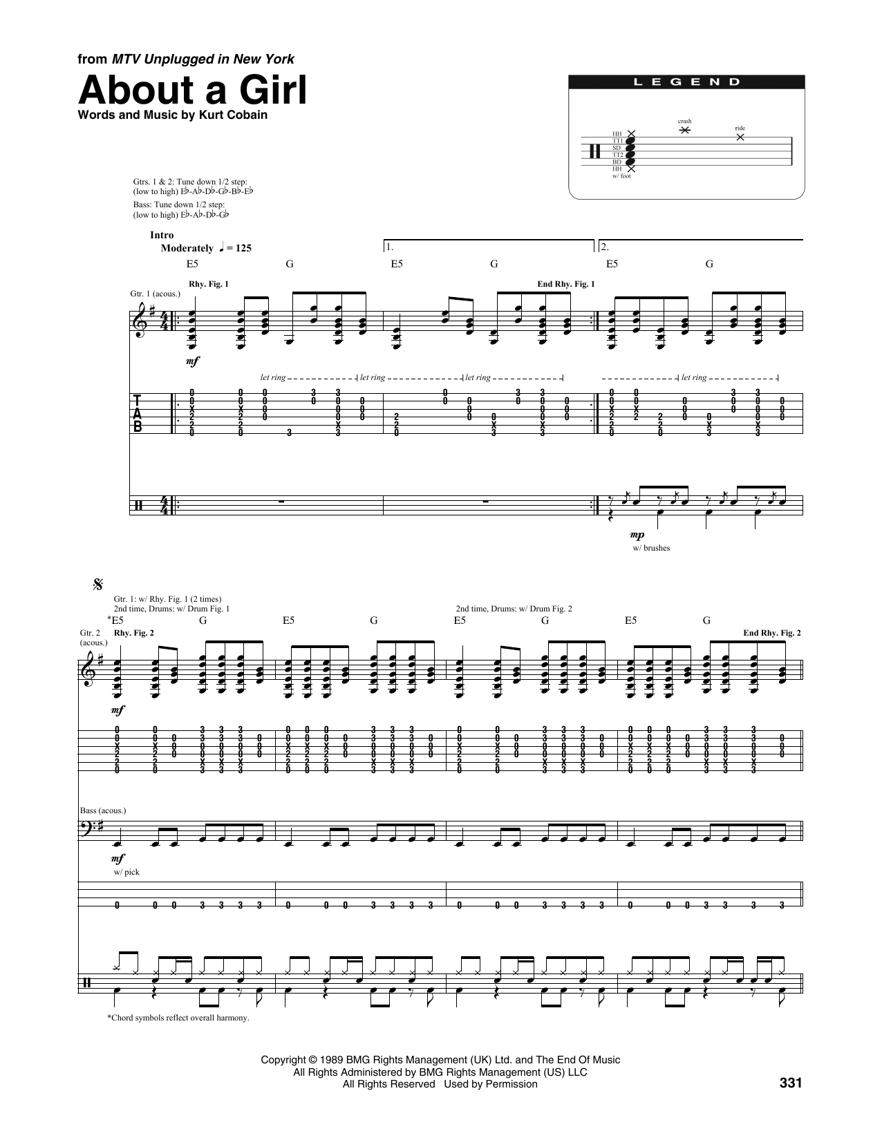 Produktgalerie: Seite 1 von 1 About A Girl, Nirvana