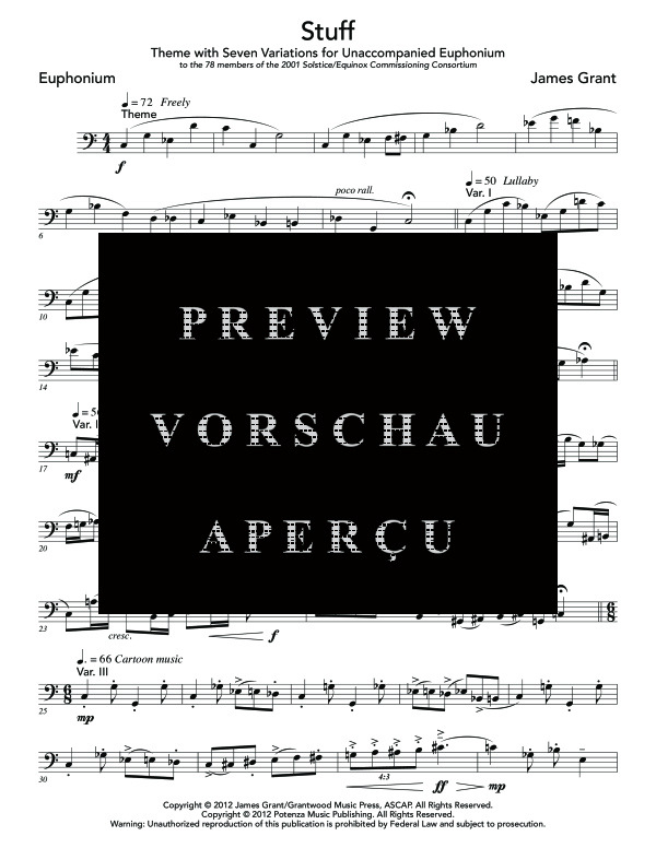 gallery: Stuff, , (Euphonium Solo)