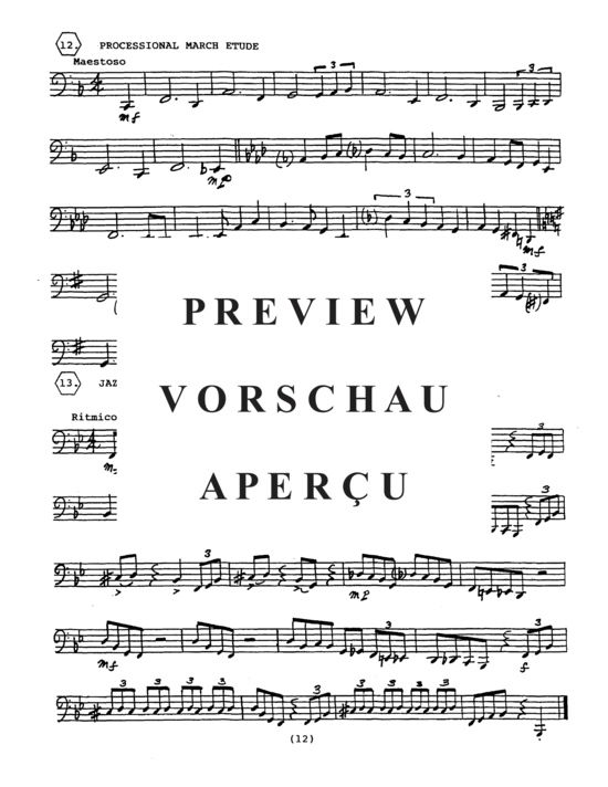 Product gallery: Page 14 of 21 Tuba Etudes at the Elementary Level , , (Tuba Solo)