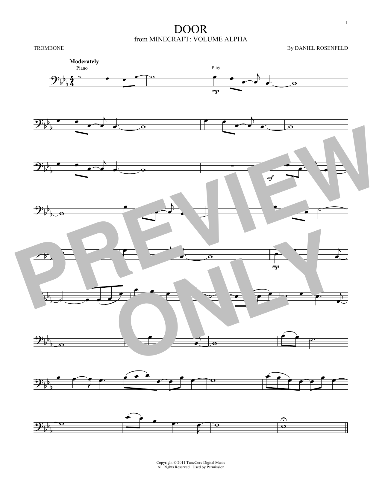 Product gallery: Page 1 of 1 Door (from Minecraft), C418