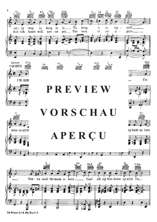 Produktgalerie: Seite 4 von 8 I'm Gonna Lock My Heart (And Throw Away The Key) , Holiday, Billie  , (Klavier und Gesang)