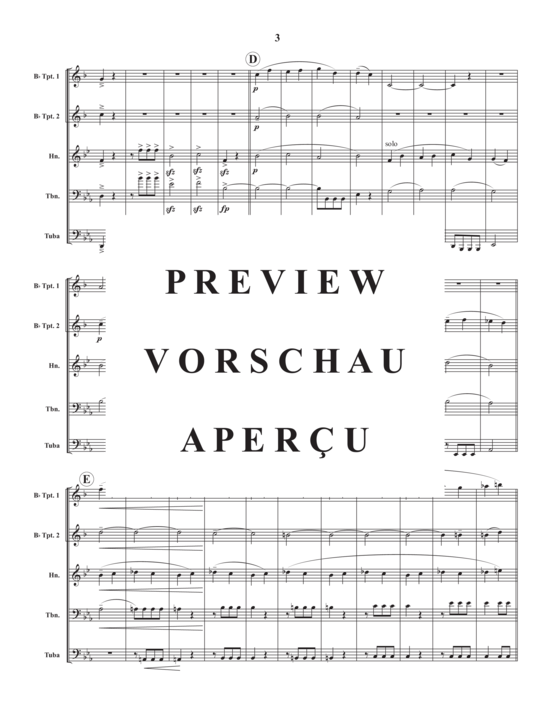 Produktgalerie: Seite 5 von 21 Mvt. 1 from Symphony No. 5 , , (Blechbläserquintett)