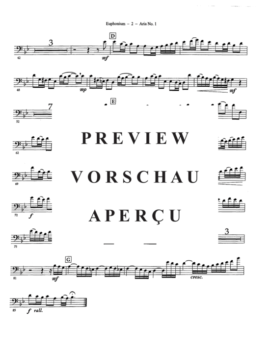 gallery: Aria , , (Euphonium + Klavier)
