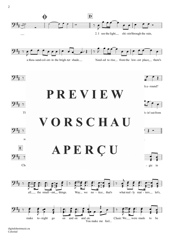 gallery: Celestial, Sheeran, Ed, Posaune / Bariton