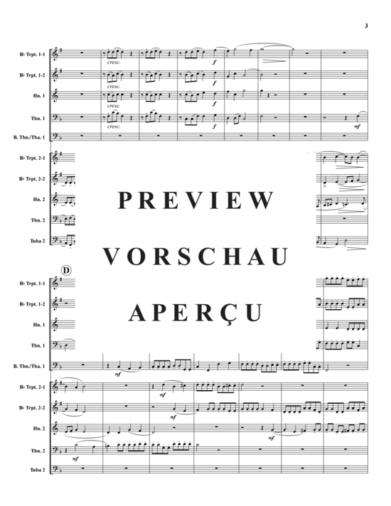 Product gallery: Page 4 of 21 Aria della battaglia , , (Double brass quintet)