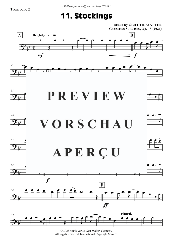 gallery: Stockings, , Blechbläser Quartett