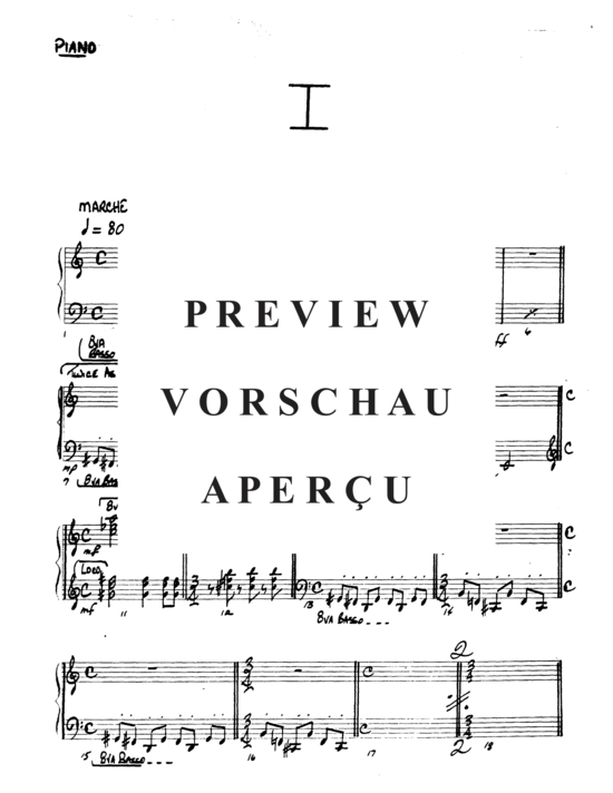 Produktgalerie: Seite 3 von 21 Trio Number 1 , , (Horn in F, Tuba + Klavier)