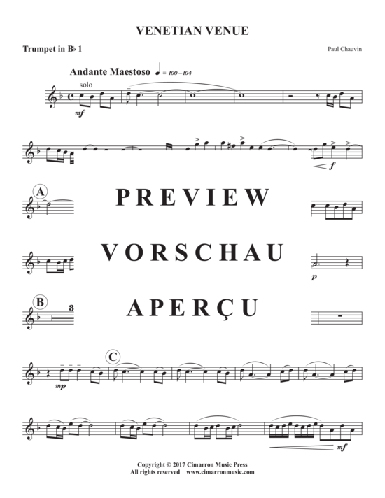 Produktgalerie: Seite 8 von 17 Venetian Venue , , (Blechbläserquintett)