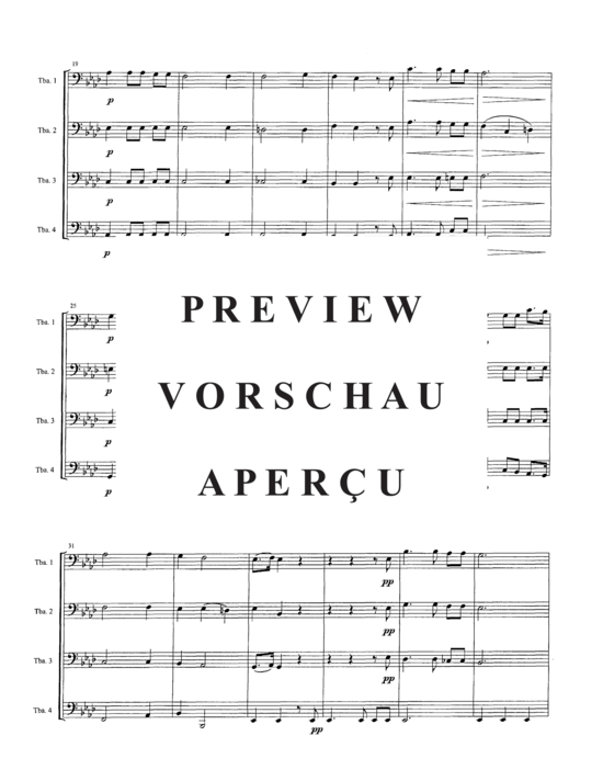 Product gallery: Page 4 of 14 The Long Day Closes , , (Tuba Quartet)