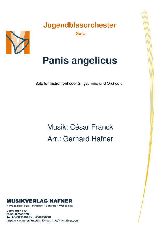 cover: Panis angelicus, , (Jugendblasorchester)