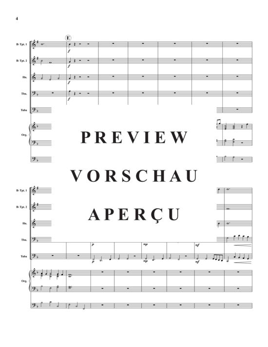 Produktgalerie: Seite 5 von 19 Lascia Ch'io Pianga , , (Blechbläser-Quintett + Orgel)