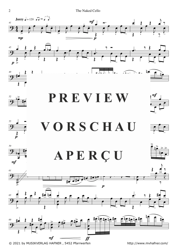 Produktgalerie: Seite 7 von 9 The Naked Cello, , (Violoncello Solo)