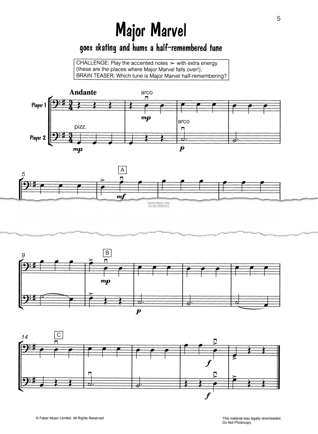 Produktgalerie: Seite 1 von 1 Major Marvel, Mary Cohen, Violoncello