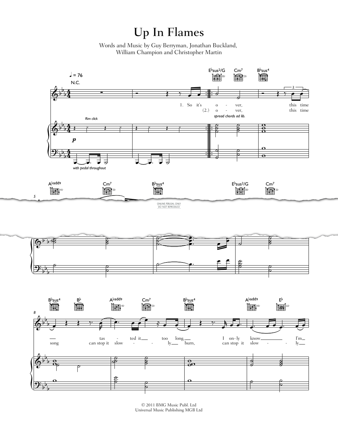Produktbild zu: Up In Flames