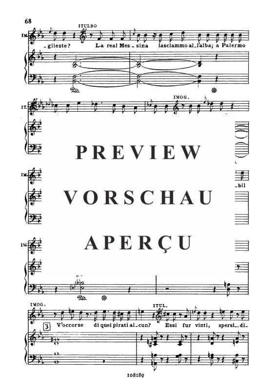 Product gallery: Page 4 of 11 Lo sognai ferito esangue, , Soprano and Piano