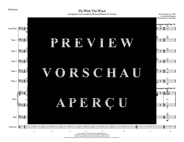 Produktgalerie: Seite 7 von 11 Fly With The Wind, , (Tuba Solo, 5x Tuba und Combo Band)