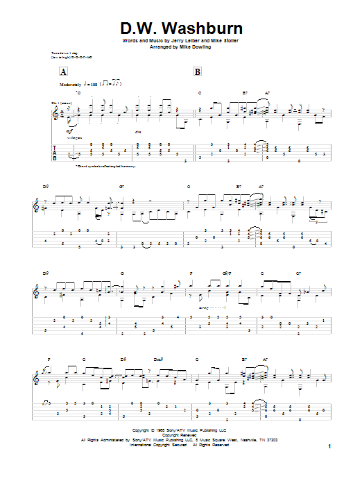 Produktbild zu: D.W. Washburn