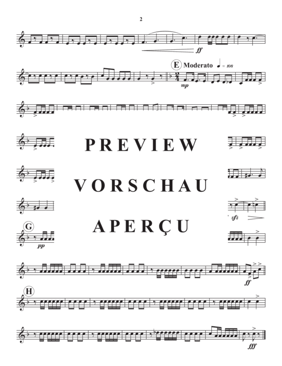 Produktgalerie: Seite 12 von 18 El Capitan , , (Blechbläser Quintett)