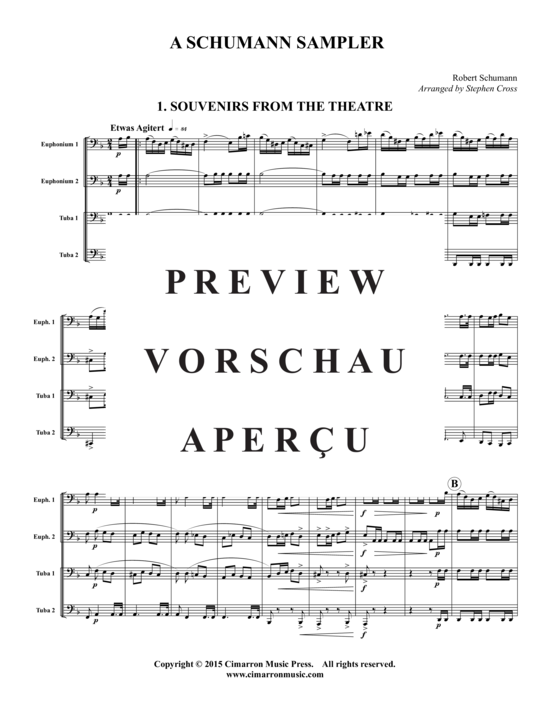 Product gallery: Page 2 of 17 A Schumann Sampler , , (2x Baritone, 2x Tuba)