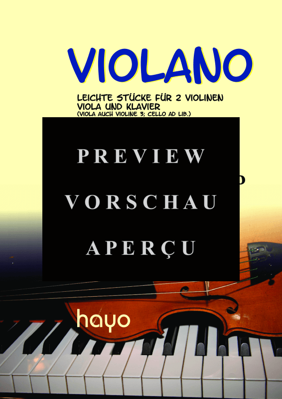 gallery: Arioso aus der Reihe Violano, , (Quartet 2 violins, viola and piano)