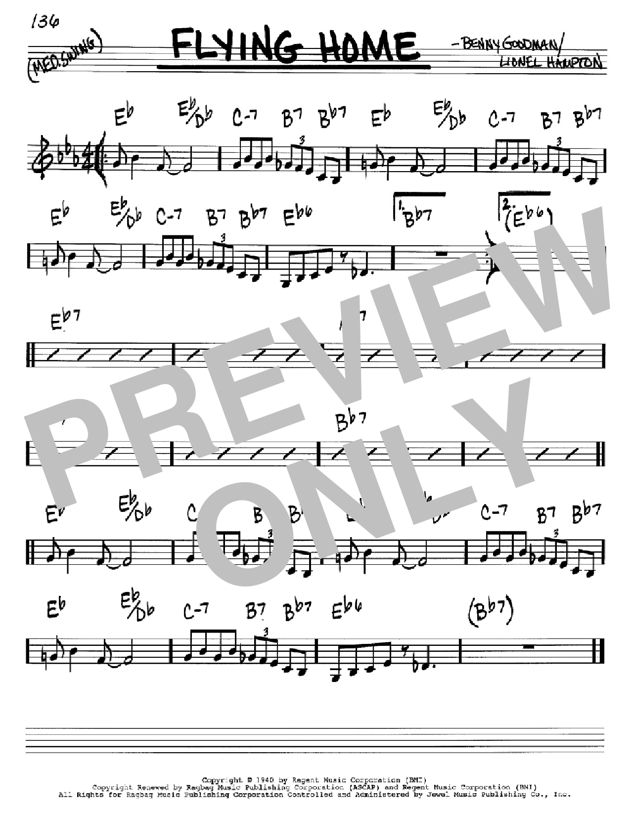 Produktbild zu: Flying Home