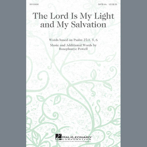cover: The Lord Is My Light And My Salvation, Rosephanye Powell