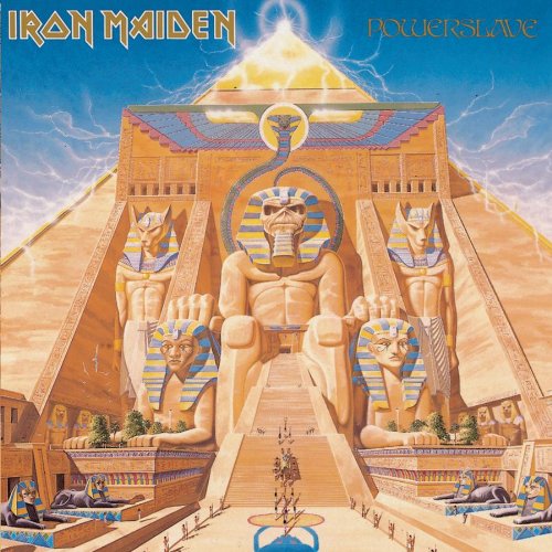 cover: Powerslave, Iron Maiden, Gitarre