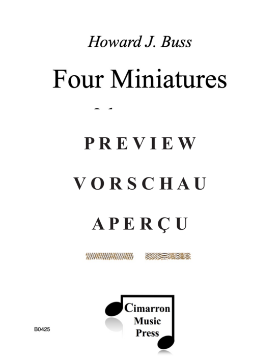 Product gallery: Page 2 of 21 Four Miniatures , , (2 bassoons)