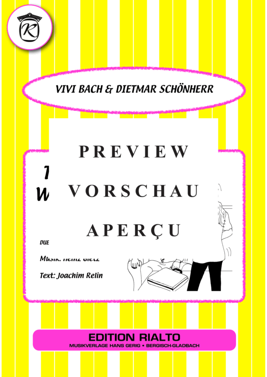 Produktgalerie: Seite 2 von 15 Tanz doch wieder mal mit mir , Bach, Vivi/Schönherr, Dietmar, (Melodie-Stimmen in C/B/Es)