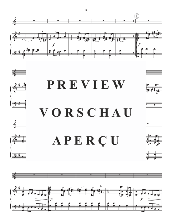 Produktgalerie: Seite 5 von 11 Sinfonia in G, , Alphorn in G und Klavier
