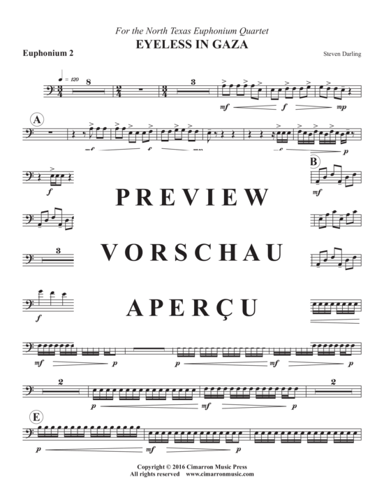 Product gallery: Page 13 of 21 Eyeless In Gaza , , (Euphonium/Tuba Quartet)