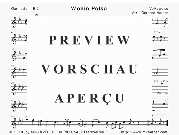 gallery: Wohin Polka, , (woodwind and brass)