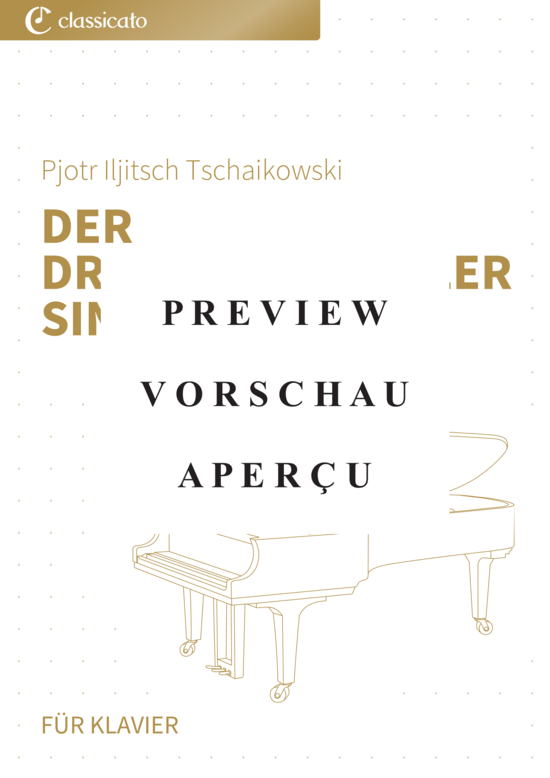 Produktgalerie: Seite 2 von 5 Der Drehorgelspieler singt - Nr. 23 aus Kinderalbum op. 39 , , Klavier Solo