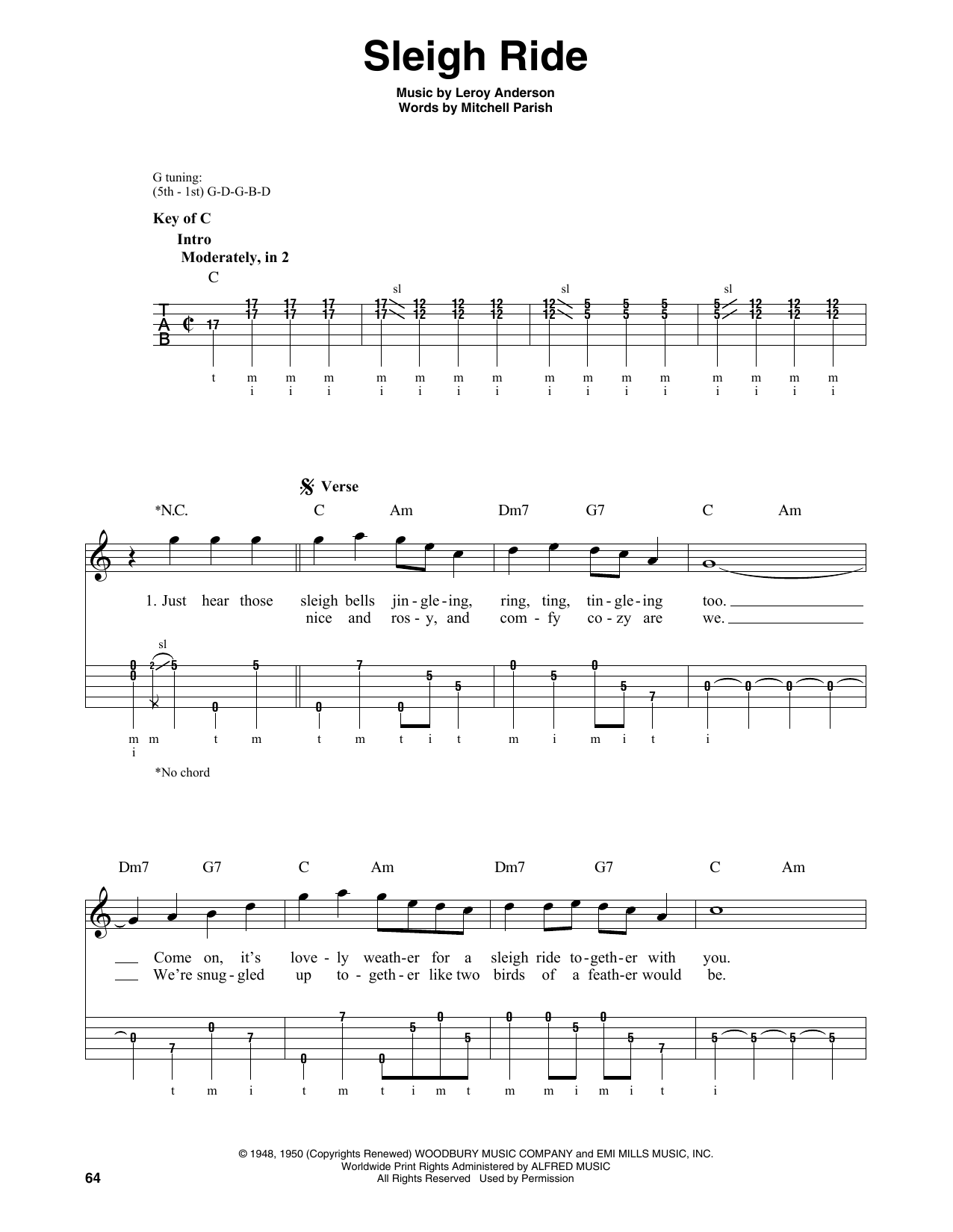 Product gallery: Page 1 of 1 Sleigh Ride, Leroy Anderson